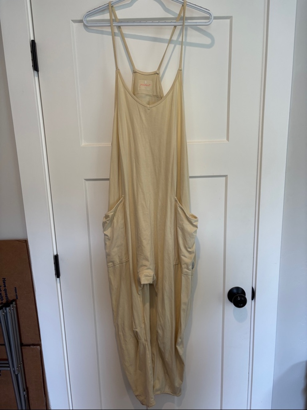 Free People Movement Hot Shot Onesie - Butter Yellow